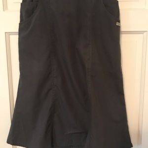 Grey scrub skirt
